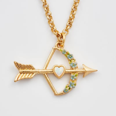 Fable England 丘比特愛心項鍊1