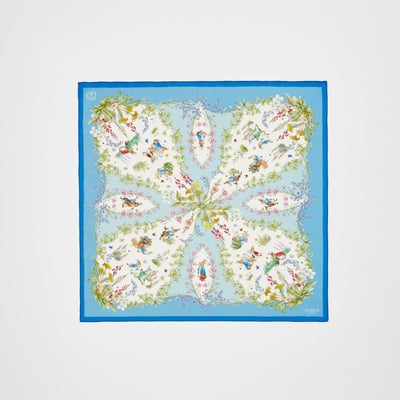 Fable England 彼得兔絲質絲巾2