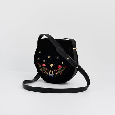 Fable England 星夜刺繡馬鞍包6