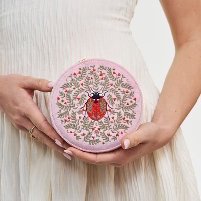 Fable England 瓢蟲刺繡飾品盒3