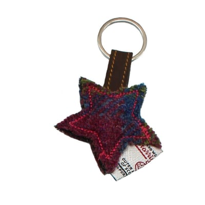 Heather 星星花呢吊飾4