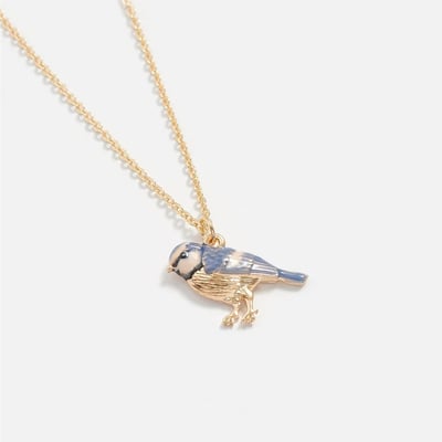 Fable England 藍山雀琺瑯項鍊2