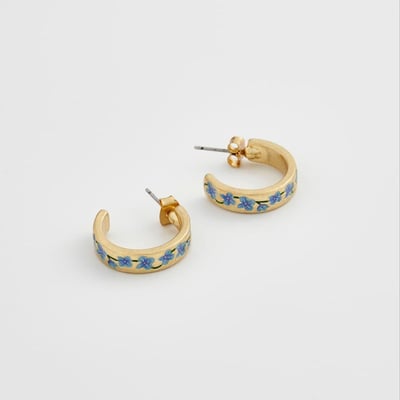 Fable England 勿忘我花耳環3