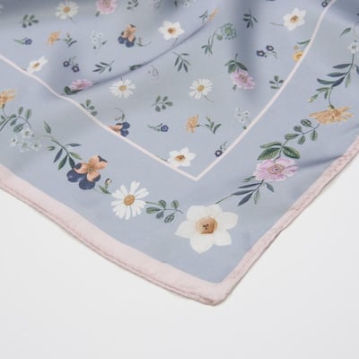 Fable England 春天花語長絲巾2