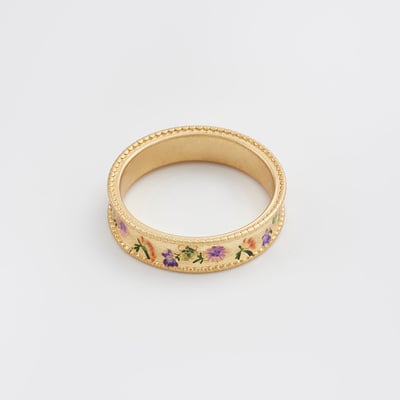 Fable England 田園花卉戒指3