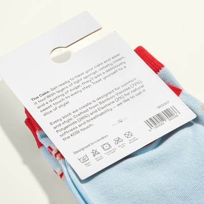 Kosi 蛋糕觸感襪3