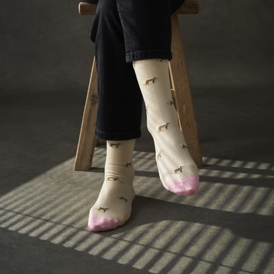 Kosi 花豹觸感襪4