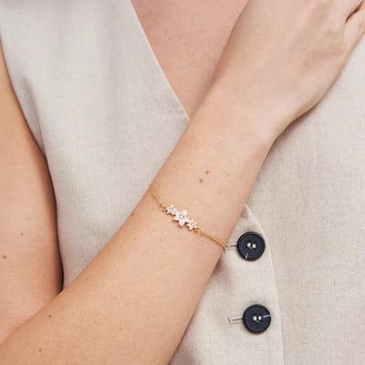 Fable England 茉莉花珍珠手鍊2