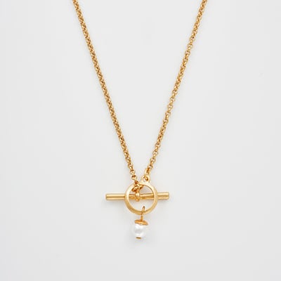 Fable England 珍珠OT項鍊1