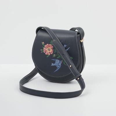 Fable England 燕子刺繡馬鞍包4