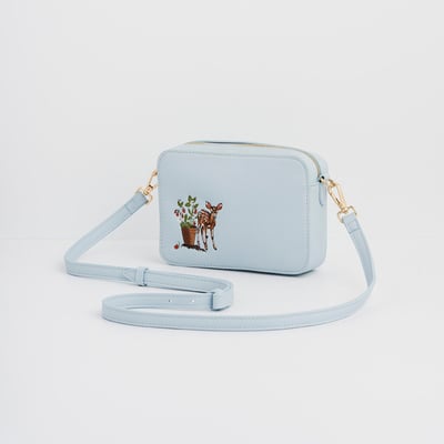 Fable England 草莓小鹿刺繡斜背包2