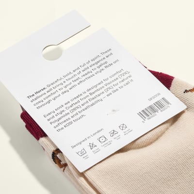 Kosi 駿馬觸感襪3