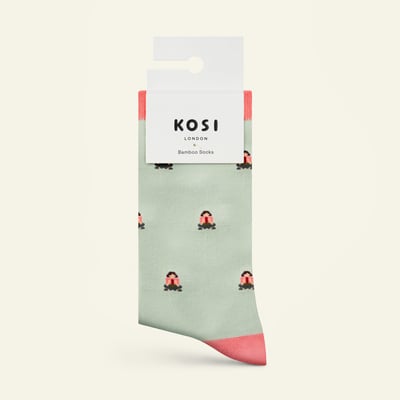 Kosi 書蟲觸感襪1