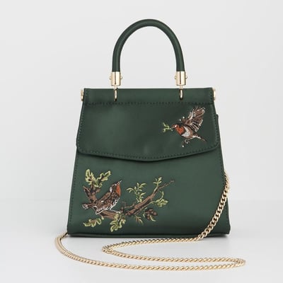 Fable England 知更鳥刺繡托特包2