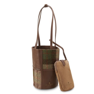 Islander 奢華真皮水桶包9