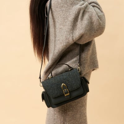 Islander 奢華真皮學院包5