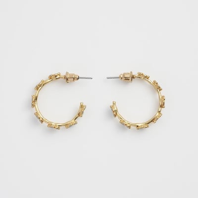 Fable England 勿忘我C形耳環4