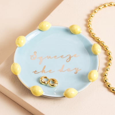 Lisa Angel 夏日檸檬飾品盤2