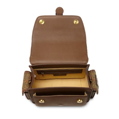 Islander 奢華真皮學院包11