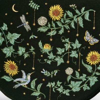 Fable England 向日葵刺繡馬鞍包6