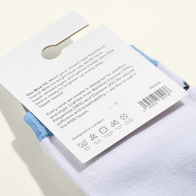 Kosi 藍山雀觸感襪3