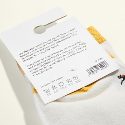 Kosi 臘腸狗觸感襪3