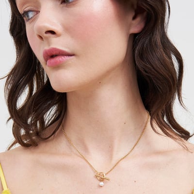 Fable England 珍珠OT項鍊2