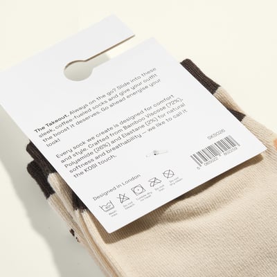 Kosi 咖啡杯觸感襪3