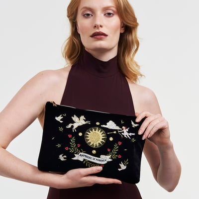 Fable England 星夜刺繡收納包1