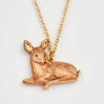 Fable England 小鹿琺瑯項鍊3