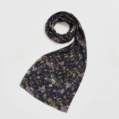 Fable England 百香花輕量圍巾1