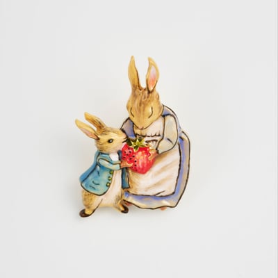 Fable England 兔媽媽胸針2