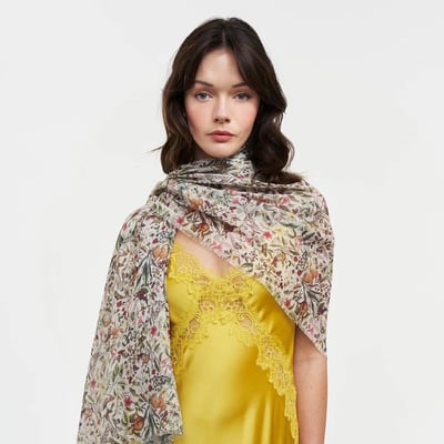 Fable England 森林花園輕量圍巾1