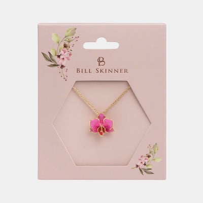 Bill Skinner 春日蘭花項鍊2