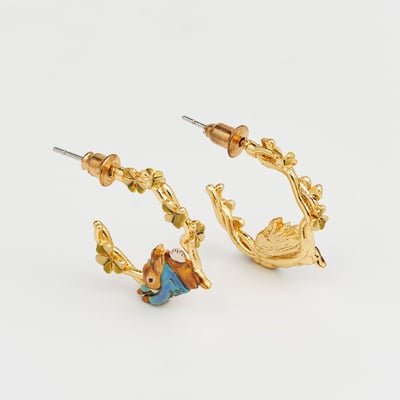 Fable England 彼得兔C形耳環1