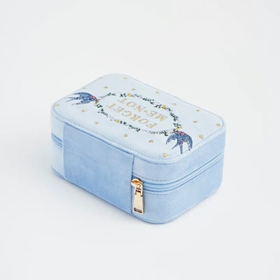 Fable England 勿忘我刺繡飾品盒3