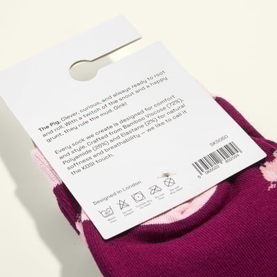 Kosi 小豬觸感襪3