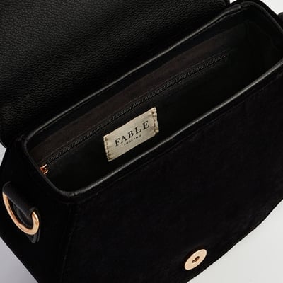 Fable England 狐狸貓頭鷹刺繡馬鞍包9