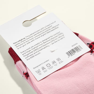 Kosi 瓢蟲觸感襪3