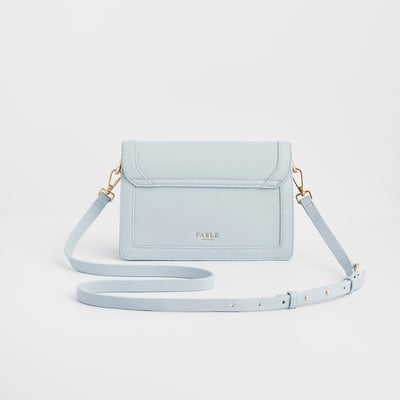 Fable England 藍羽刺繡斜背包6