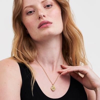 Fable England 知更鳥相片項鍊3