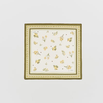 Fable England 復古花卉方巾4