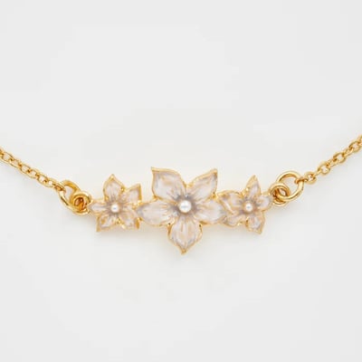 Fable England 茉莉花珍珠手鍊1