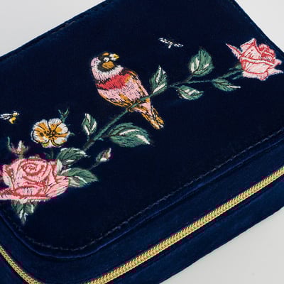 Fable England 玫瑰花園刺繡飾品盒3