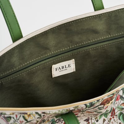 Fable England 花園印花托特包4