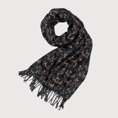 Fable England 森林之夜流蘇圍巾2