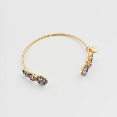 Fable England 三色堇珍珠手環1