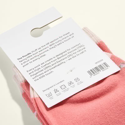 Kosi 貴賓犬觸感襪3