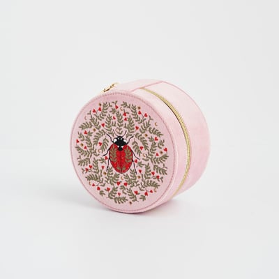Fable England 瓢蟲刺繡飾品盒4