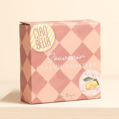 Lisa Angel 繽紛陶瓷杯墊4